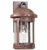 H.S.S. Co-Op Founder collection Copper Outdoor Wall Lantern